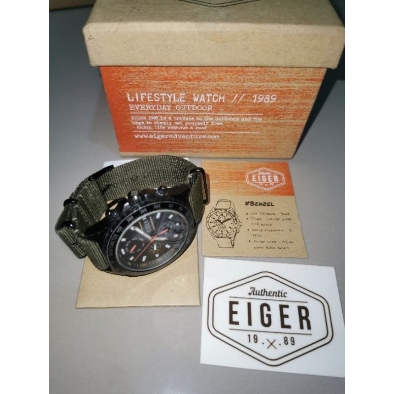 jam tangan eiger second