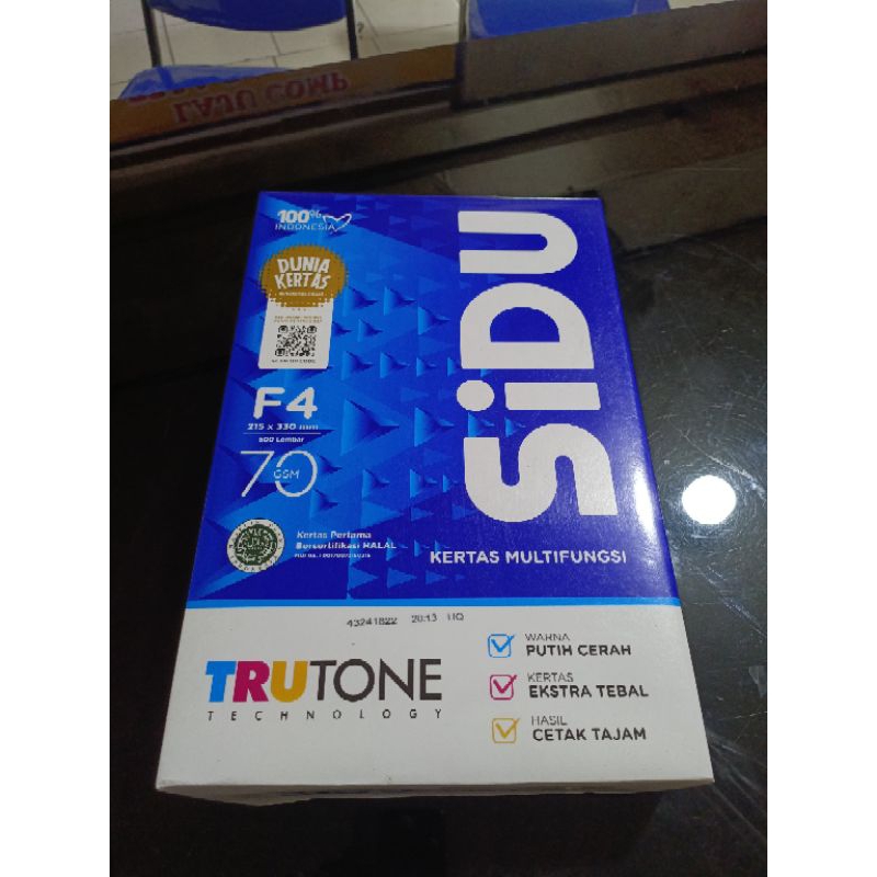 

Kertas Sidu F4 75 Gram Multifungsi