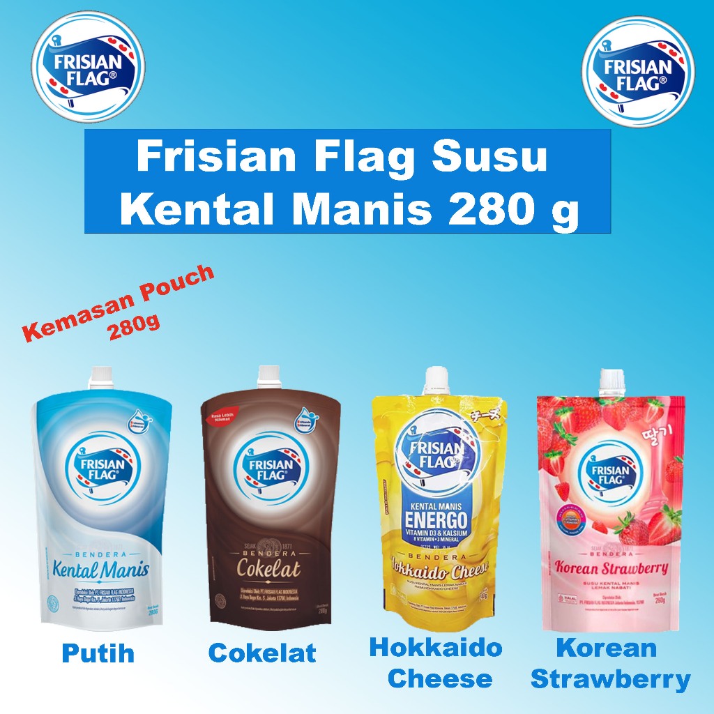 

Frisian Flag Susu Kental Manis 280 g