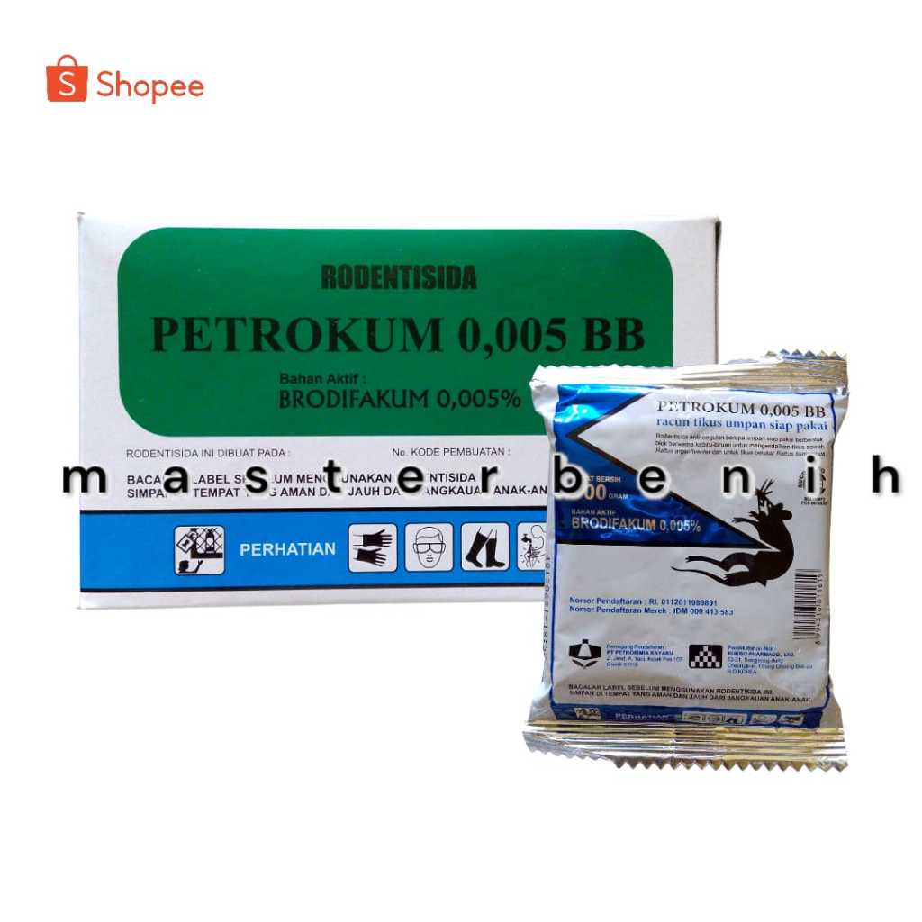 (COD) RACUN TIKUS PETROKUM ANTI BAU / RACUN TIKUS MATI KERING TIDAK BAU