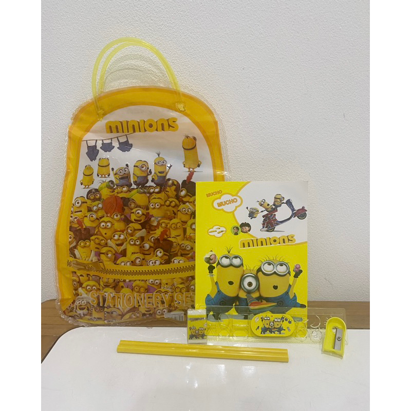 

Set Alat Tulis Anak Stationary Set Minions NEW