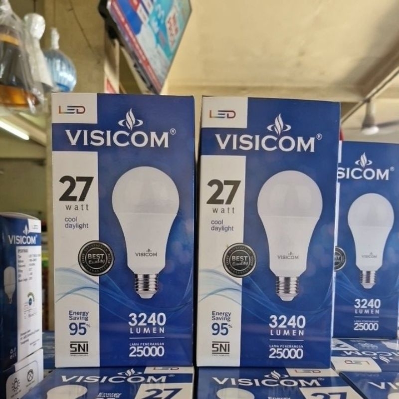 LAMPU LED 27 WATT SMART VISICOM CAHAYA PUTIH