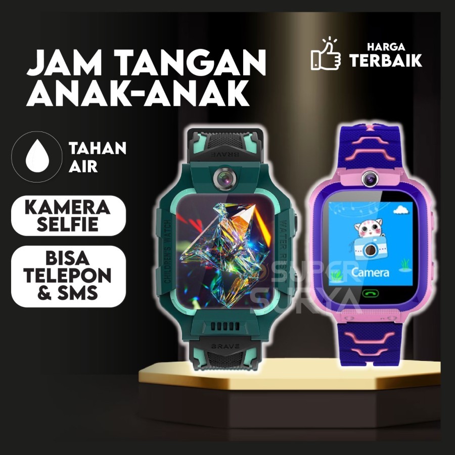 Jam Smartwatch Anak Digital Elektronik Fashion Imoo Waterproof IP67