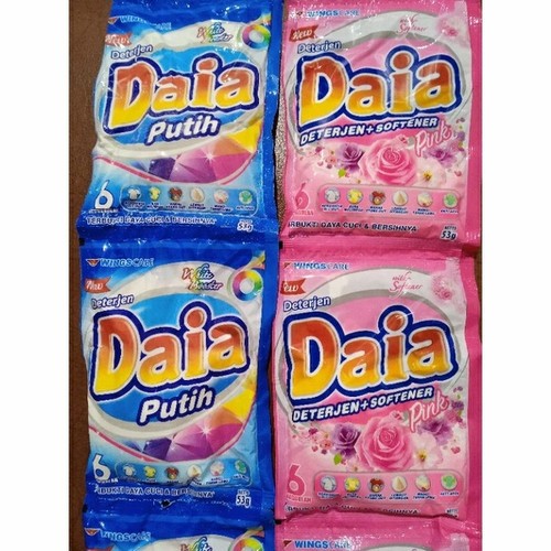 DAIA DETERGENT BUBUK RENTENG 6 PCS
