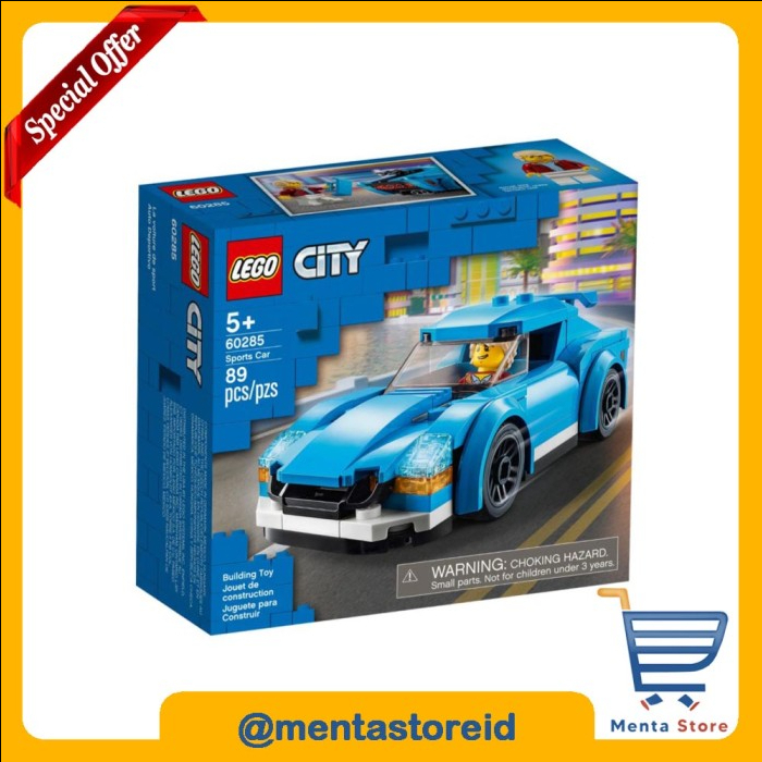 LEGO City 60285 Sports Car Mainan Mobil Sport Awesome Design Brickz