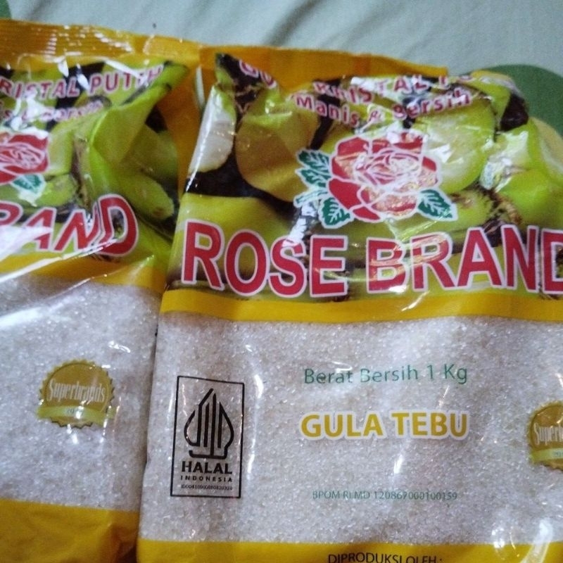 

gula Rose Brand kemasan premium 1 kg