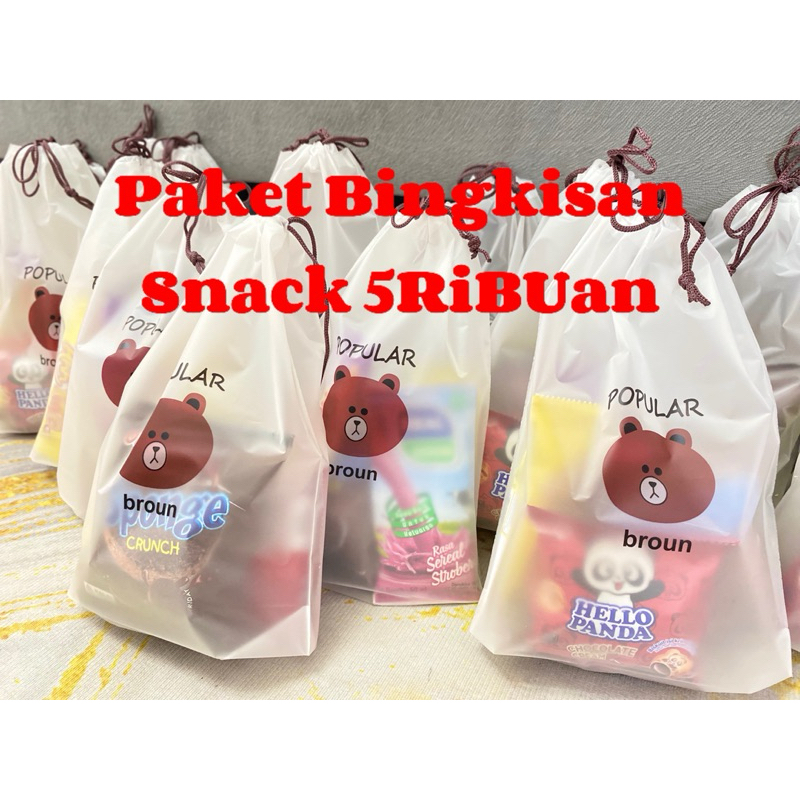 

Rayya | Mini Hampers Snack Murah free Pouch Serut