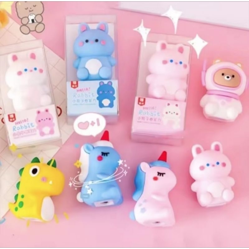 

Serutan Pensil Boneka Karakter Lucu