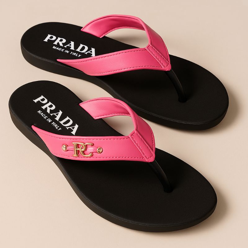 Sandal jepit wanita prada