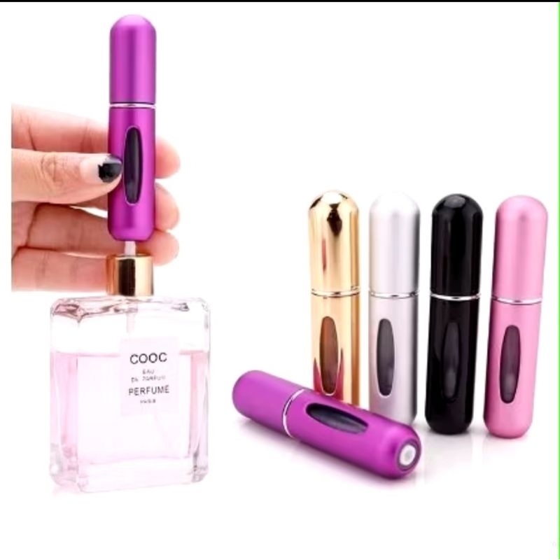 botol parfum atomizer portable refill travel spray 5ml（botol refill parfum 5ml）