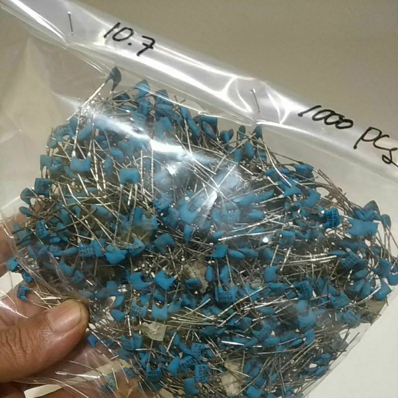 Cramik Keramik Filter Radio 10.7 Mhz 2 Pin