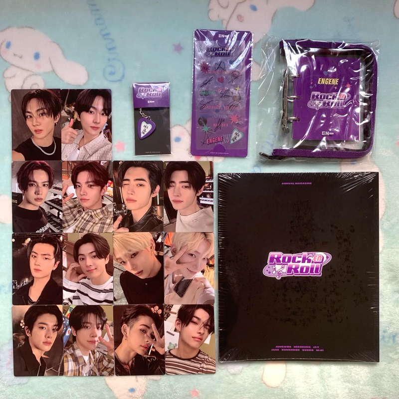 ENHYPEN MEMBERSHIP KIT ENGENE MEMKIT 2024 ROCK EN ROLL MERCH PHOTOCARD PC HOLDER HEESEUNG JAY JAKE S