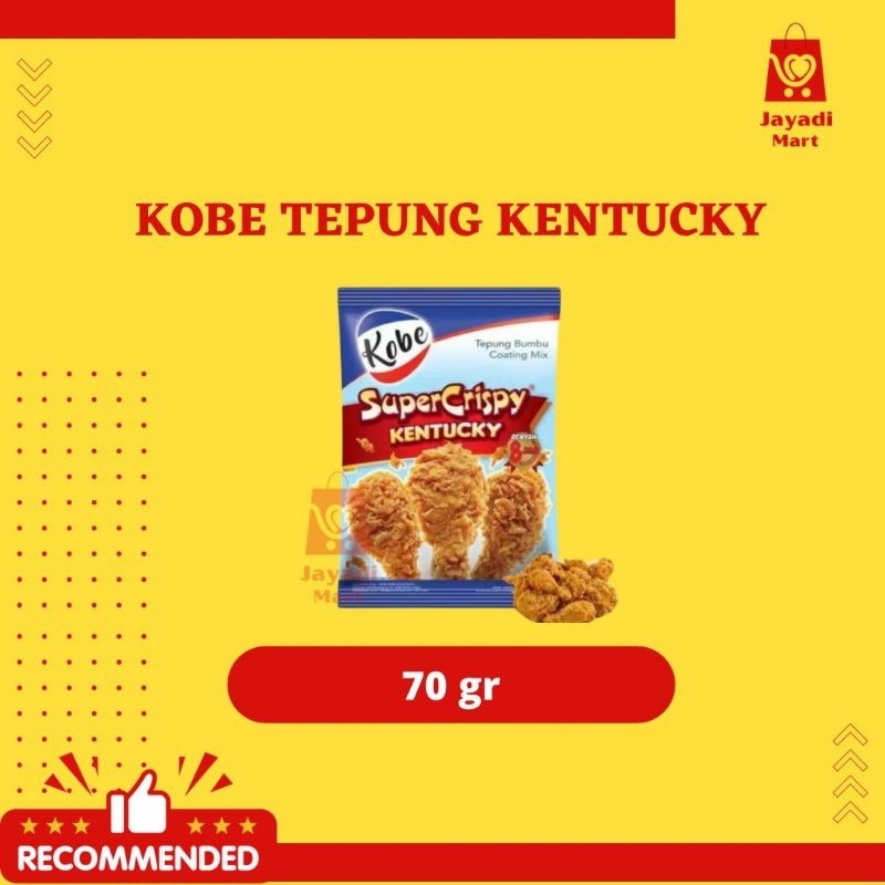 

KOBE TEPUNG SERBAGUNA / PISANG / KENTUCKY 70gr (1 PCS)