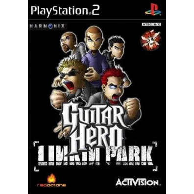 KASET DVD GAME PS2: GUITAR HERO LINKIN PARK