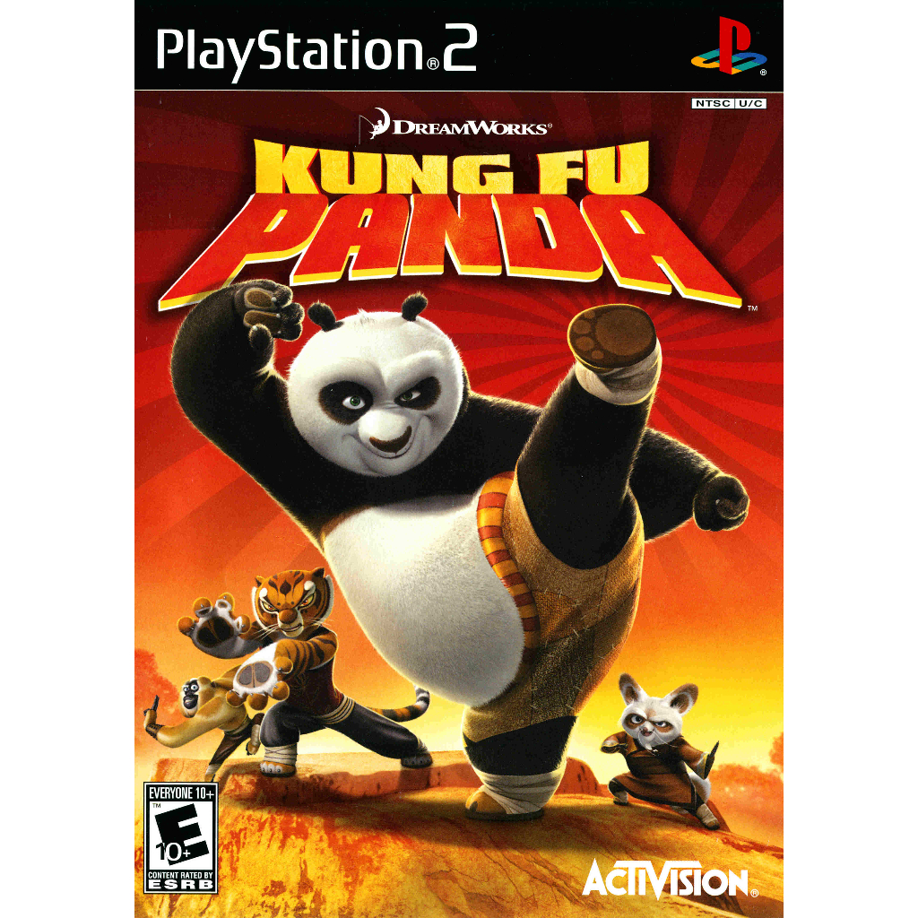 KASET DVD GAME PS2: KUNGFU PANDA