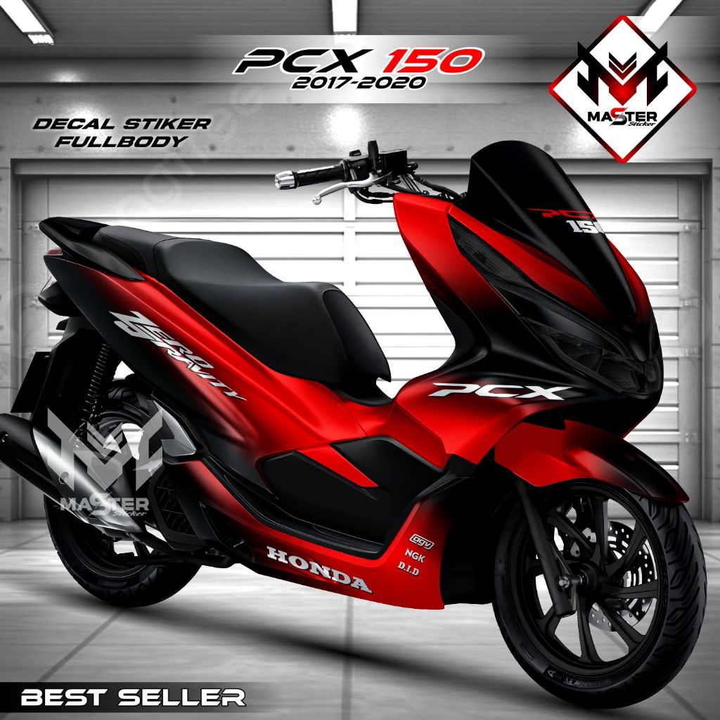 Decal PCX 150 Variasi Full Body, Dekal Stiker PCX 150 Full Body, Setiker Sticker PCX 150 Fullbody