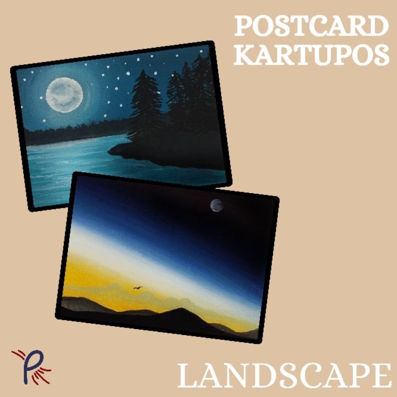 

PINAE | KARTUPOS | POSTCARD | ARTPRINT PEMANDANGAN LANDSCAPE