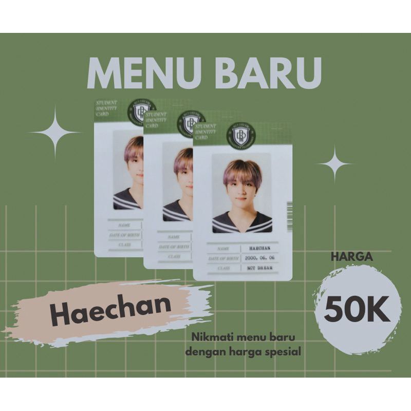 

Haechan official Neo ID Card