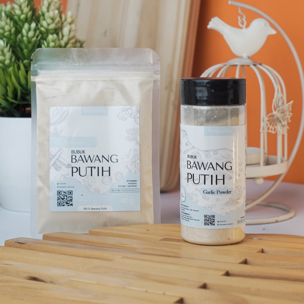 

RESTOEIBU Bawang Putih Bubuk - Garlic Powder Bumbu Dapur Rempah