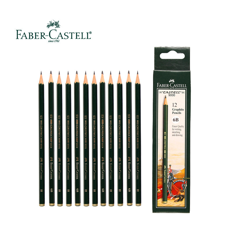 

Pensil Faber-castell 9000H 2H 3H 4H 5H 6H