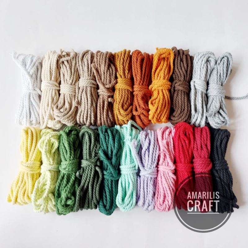 [5meter] Tali Katun Macrame 4mm