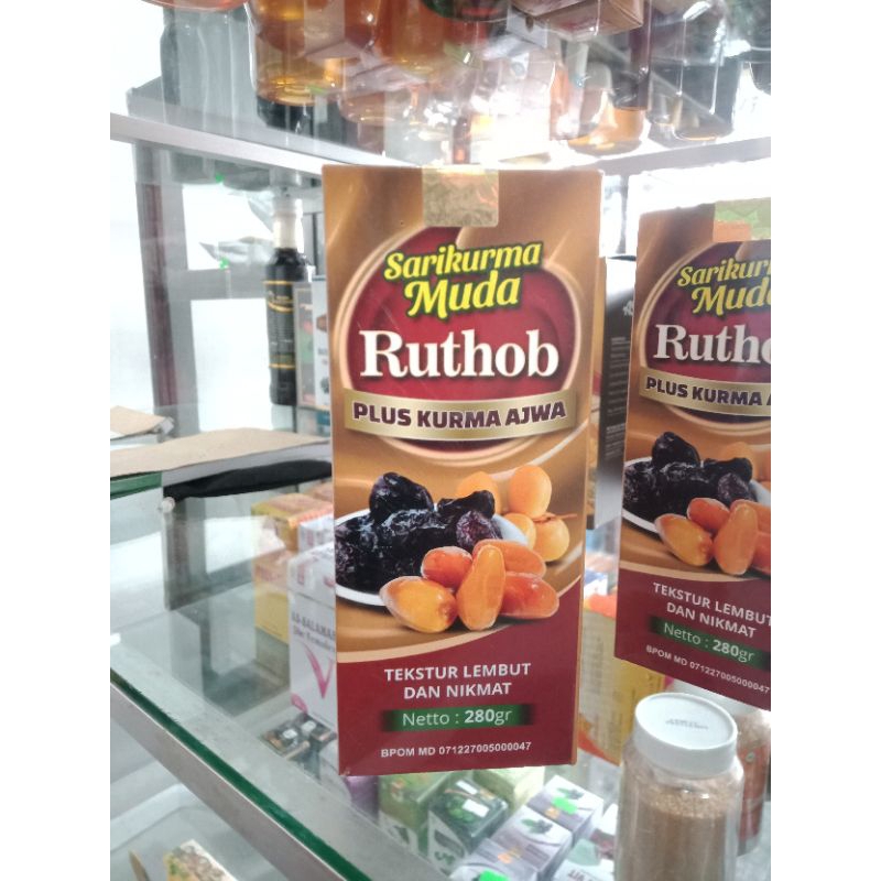 

SARI KURMA MUDA RUTHOB PLUS KURMA AJWA