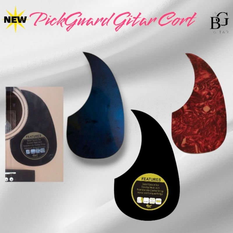 Stiker PickGuard Gitar Cort Quality