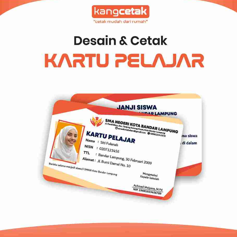 

ID CARD (KARTU PELAJAR) CUSTOM / CUSTOM CARD