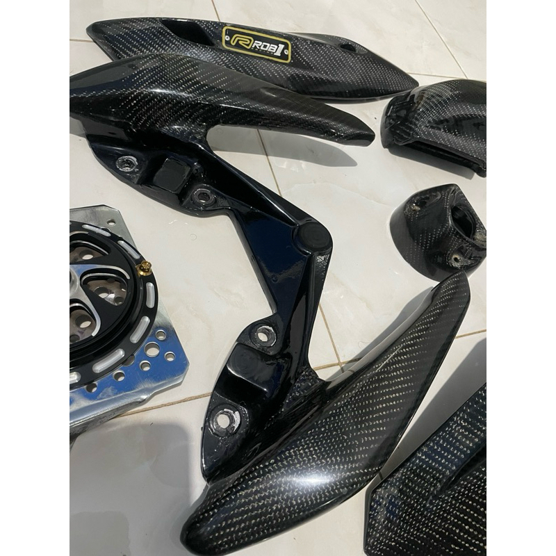 behel/spanger potong karbon kevlar nmax old
