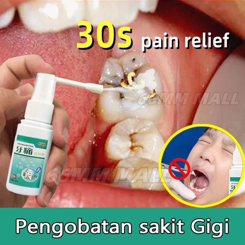 Obat Sakit Gigi Ampuh Semprot 35ml Obat Gusi Bengkak Obat Sakit Gigi Berlubang Obat Gigi Ngilu Pered