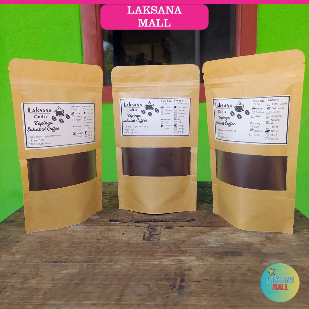 

Bubuk Kopi Arabika Kamojang 100 Gram Fresh Giling Medium Roast Full Wash