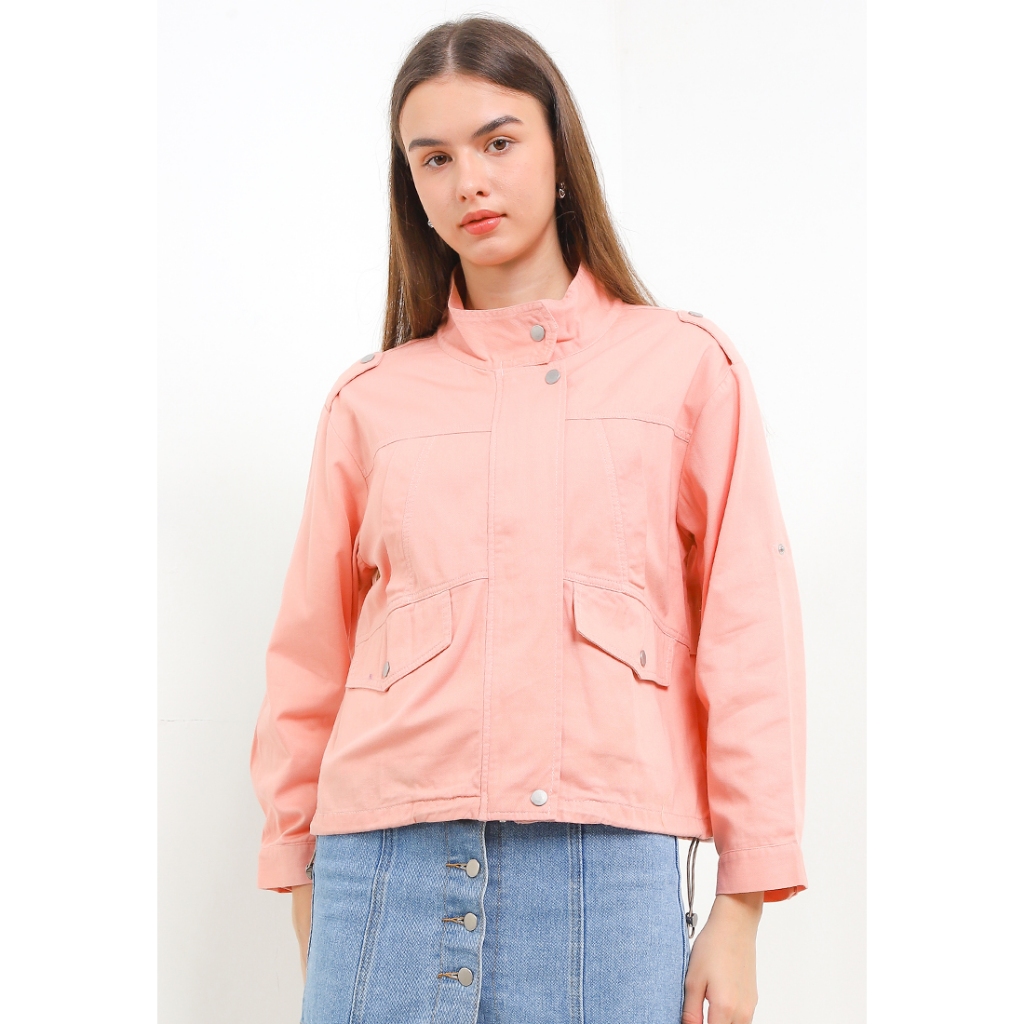 X EIGHT Keisha Jackets - Jaket Wanita Pink