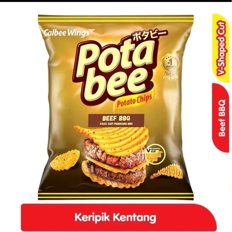 

Snack ciki Patobee rasa Beef