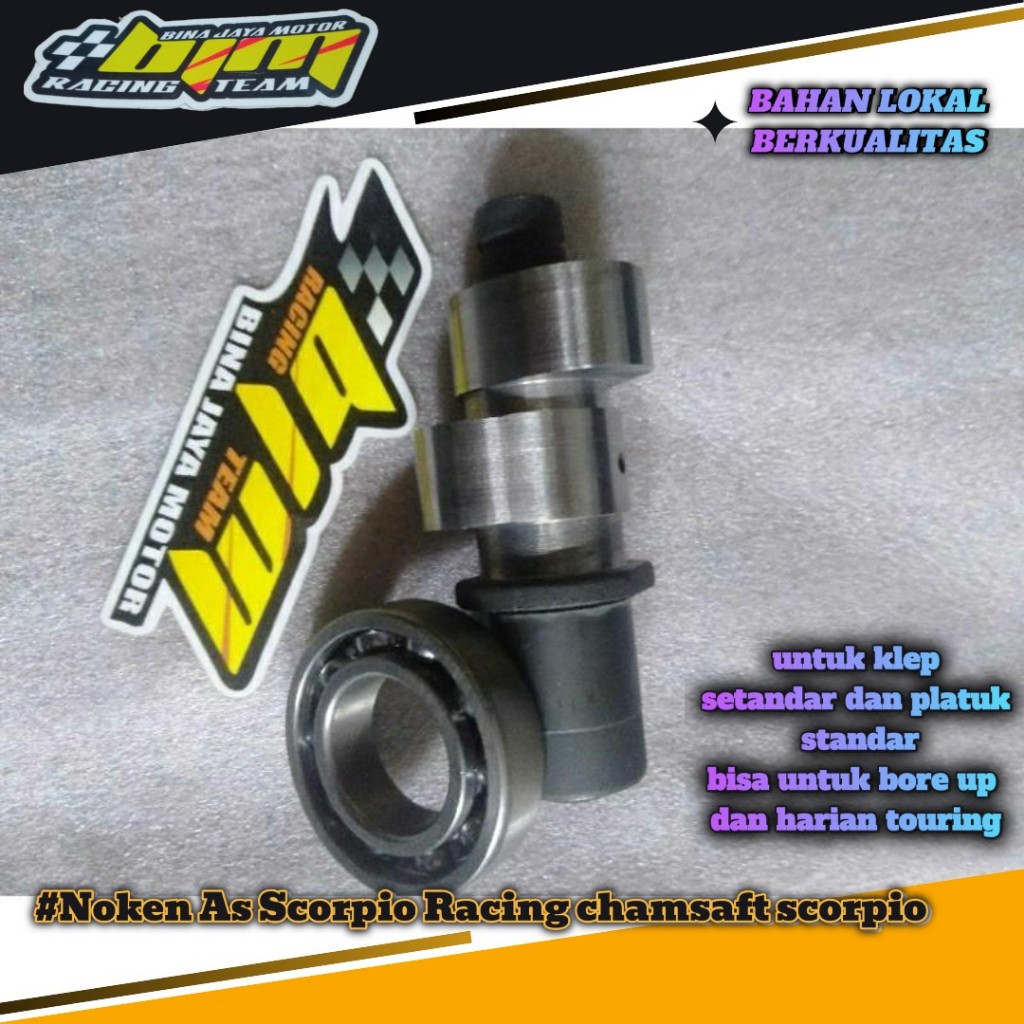 NOKEN AS MODIF SCORPIO BUBUT CUSTOM  HARIAN - TOURING