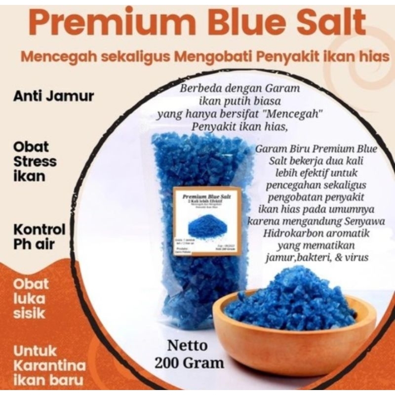 

garam biru berkwalitas 500gram