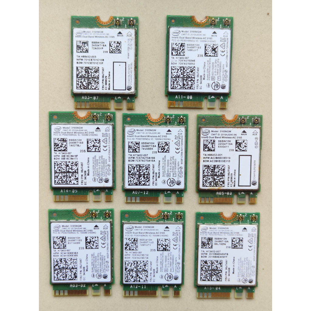 WLAN CARD M.2 NGFF WIRELESS-AC 3165NGW  BLUETOOTH WIFI 5