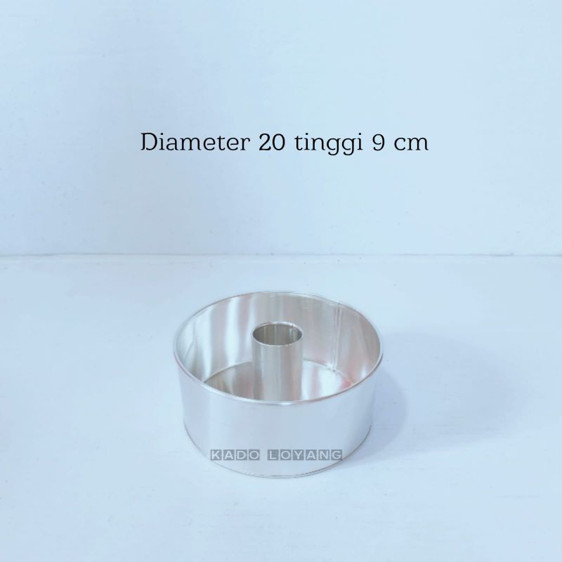 RB Loyang bolu bulat loyang tulban, loyang kue bolu tinggi 9 cm diameter 16 18 20 22 cm bahan