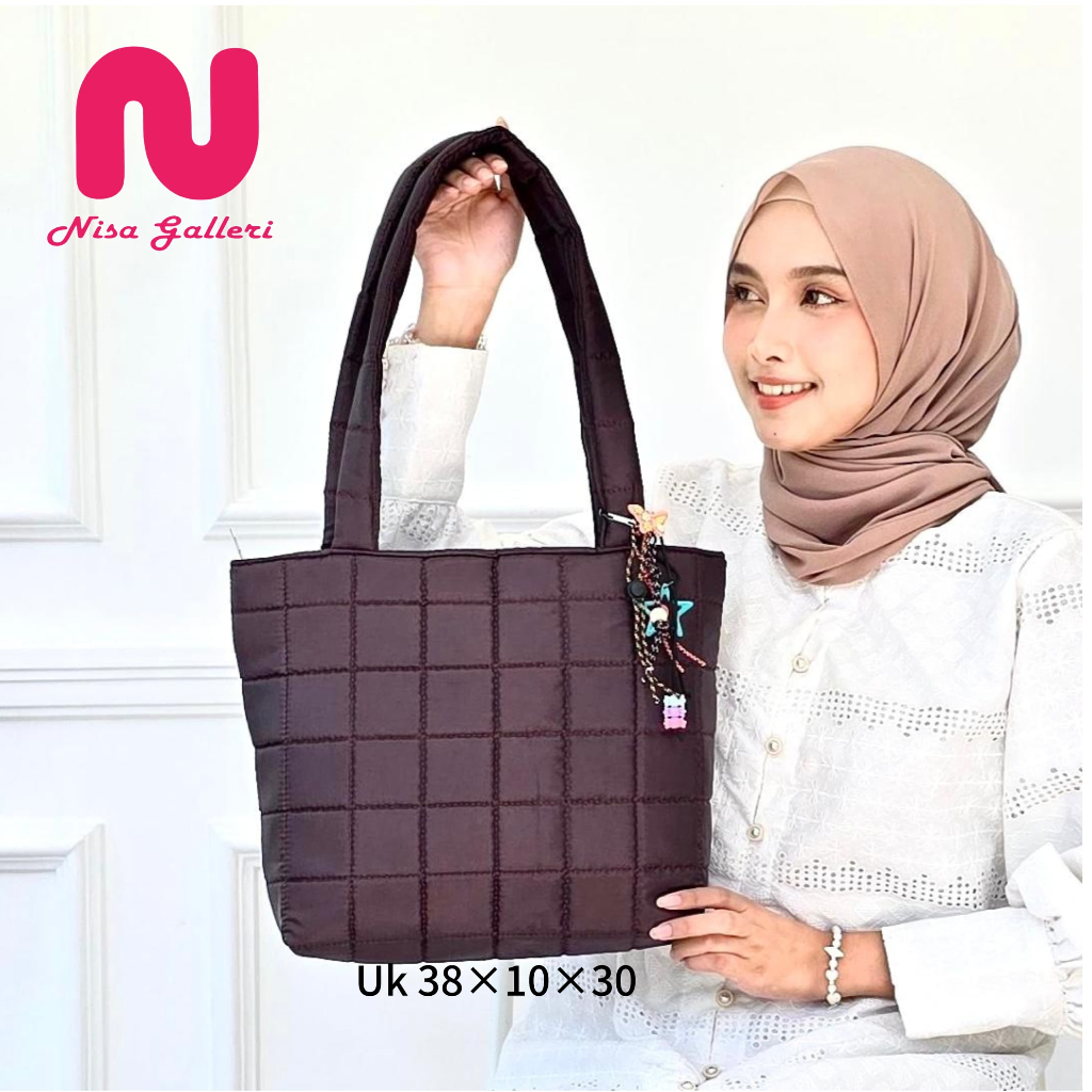 NISA GALLERI  Totebag WanitaTas Laptop Tas Kuliah Tas Kerja