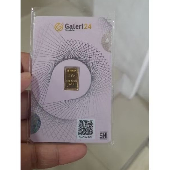 Logam Mulia Galeri 24 kepingan 1 gram