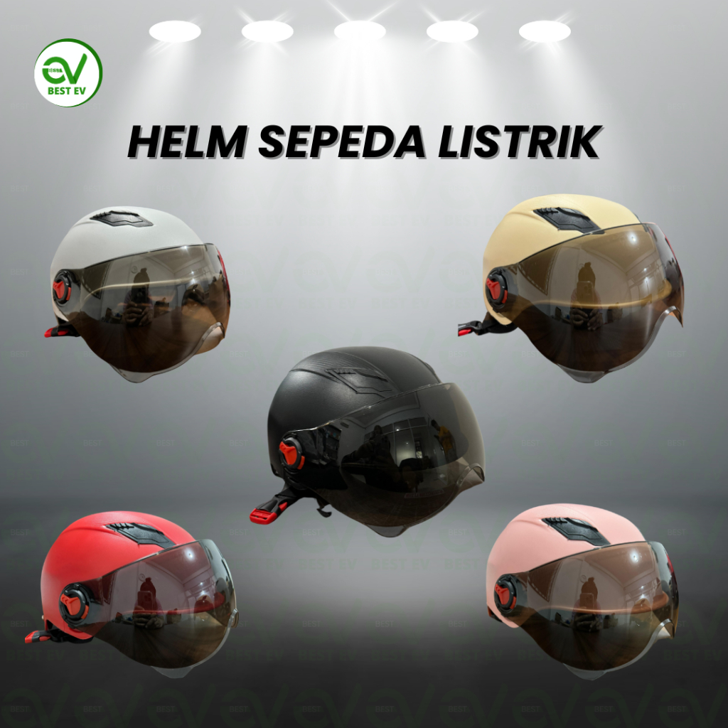 HELM SEPEDA LISTRIK - AKSESORIS PELINDUNG HELM SEPEDA LISTRIK