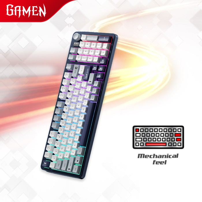 Keyboard GAMEN GK300 MECHANICAL RGB  - BLUE