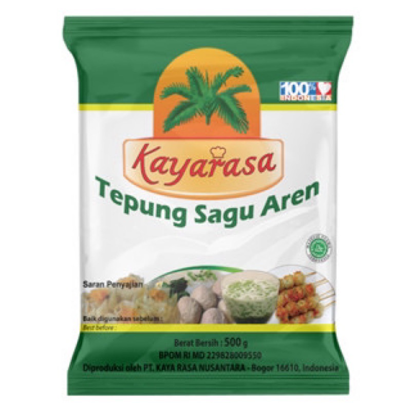 

Kayarasa Tepung Sagu Aren 500G