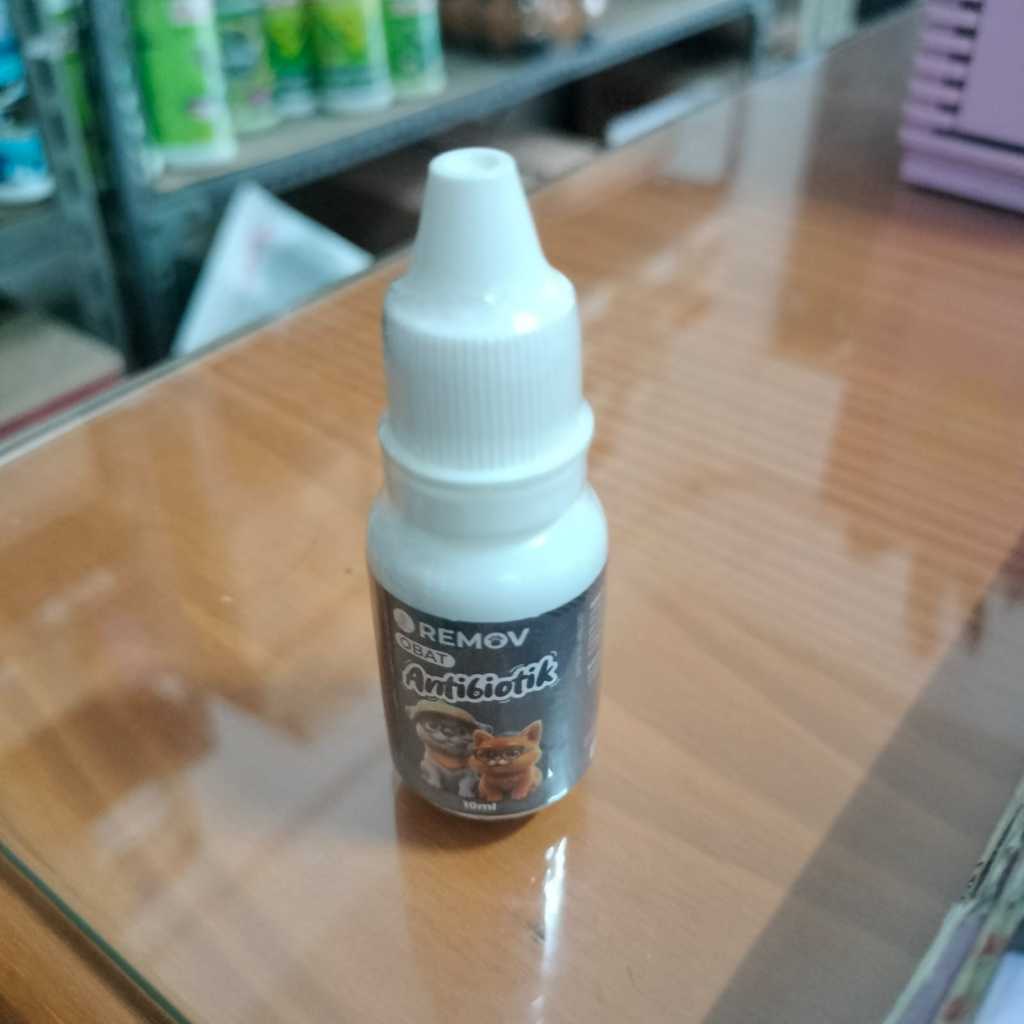REMOV OBAT ANTIBIOTIK ANJING & KUCING 10 ML