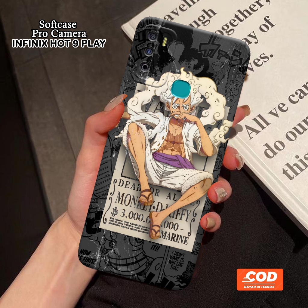 Softcase Infinix Hot 9 Play - ORORA - Casing Infinix Hot 9 Play - Motif case Anime - Infinix - Softc