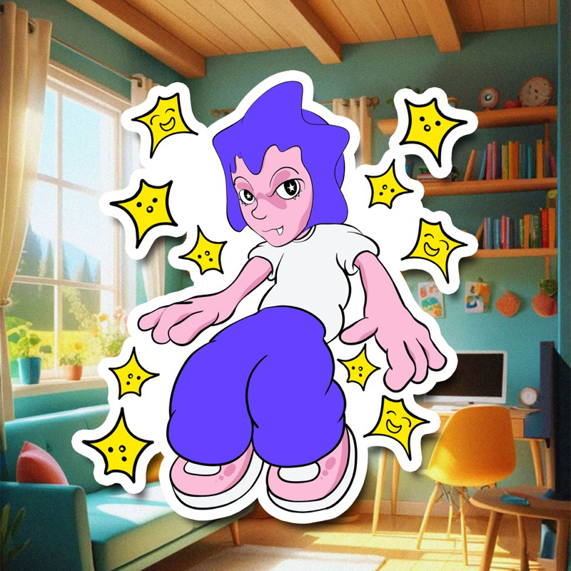 

Lumo character stickers