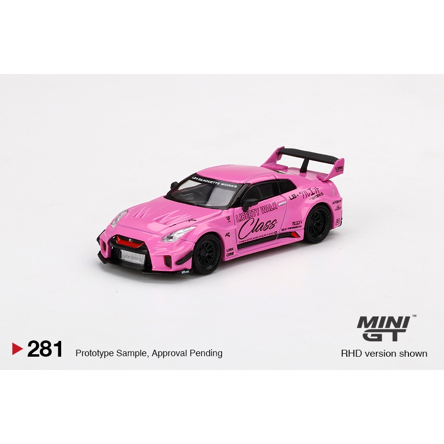 Mini GT Nissan R35 LB-Silhouette WORKS GT NISSAN 35GT-RR Ver.1 CLASS 281