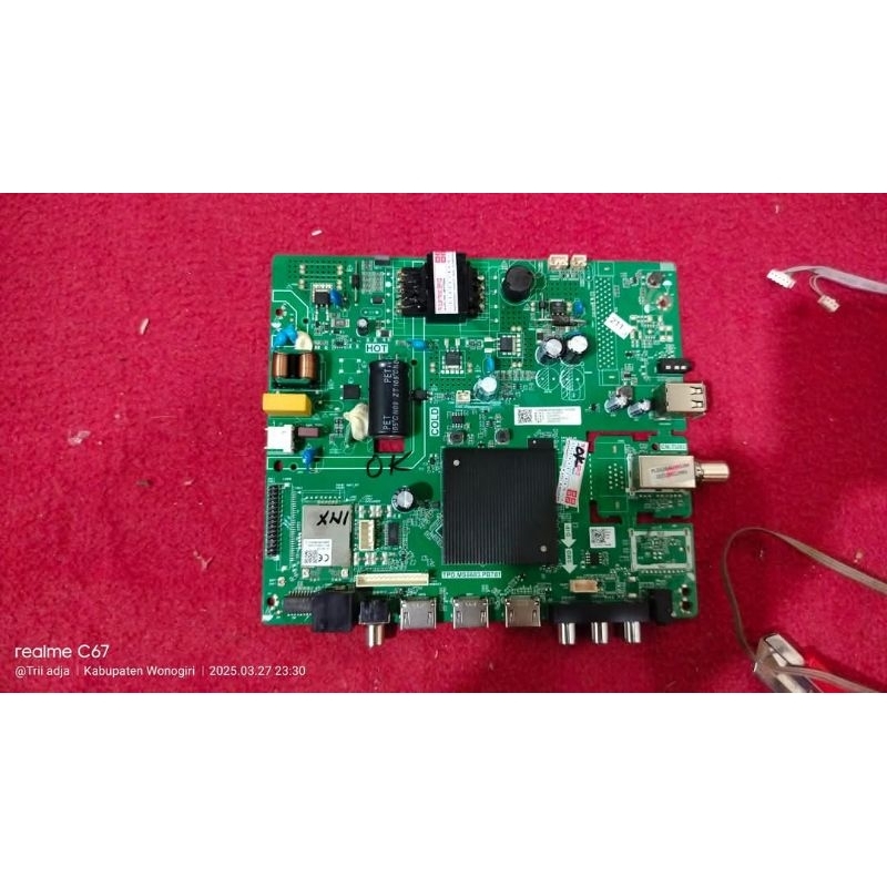 MESIN  TV LED MB MAINBOARD POLYTRON ANDROID 32ag9953 32bag9953 termurah 32ag9858 32bag9858