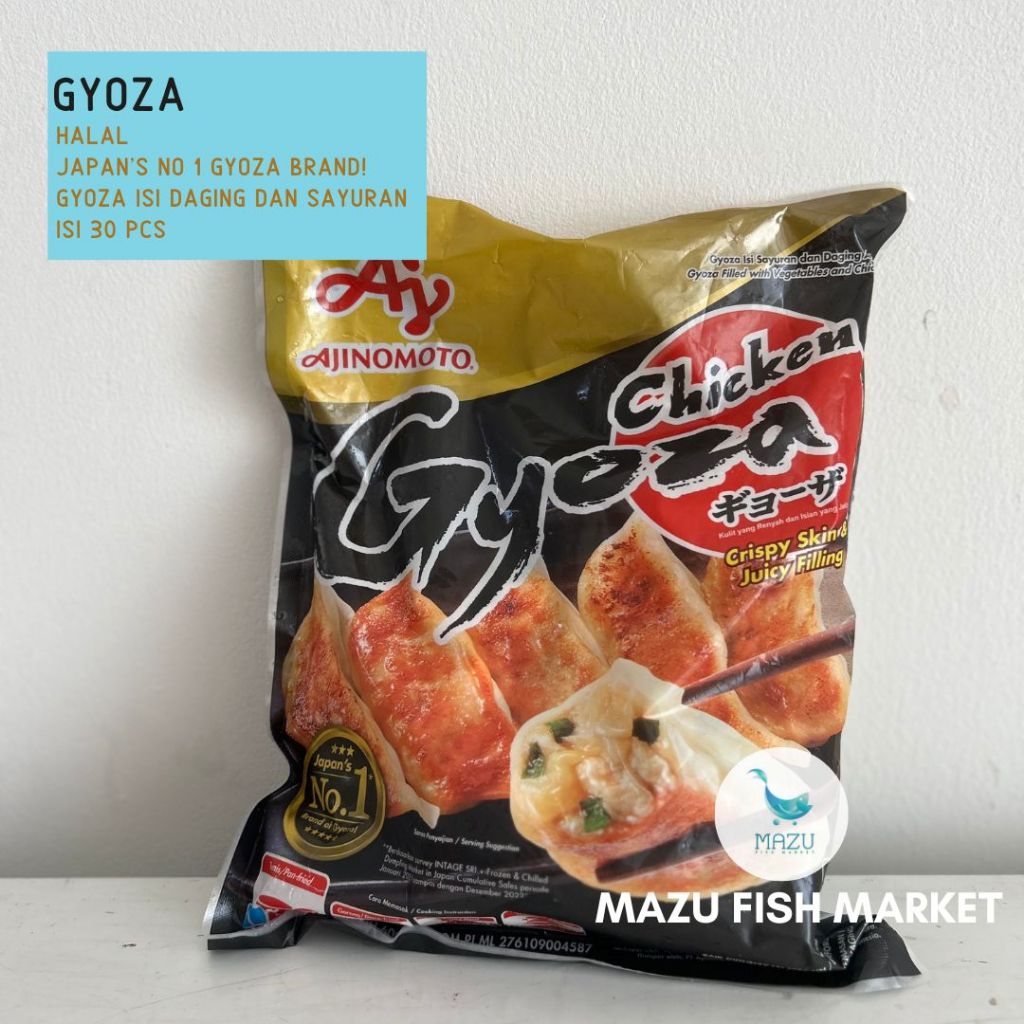 

Gyoza chicken Ajinomoto premium chicken dumpling