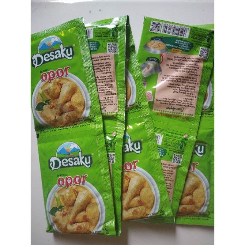 

Desaku Bumbu Opor Kemasan 1 Renceng isi 10 Sachet