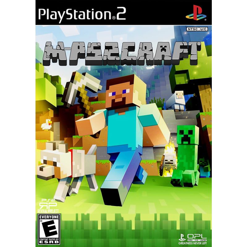 KASET GAME PS 2 MINECRAFT
